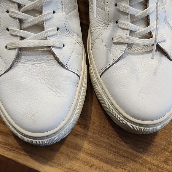 Rodd & Gunn Endeavor Street Sneakers white leather sneakers shoes size 11 - Picture 12 of 13